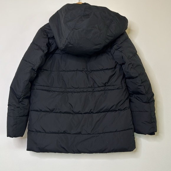 Crew Cuts Long Black Puffer Coat Girls Size M with PrimaLoft - Picture 10 of 10